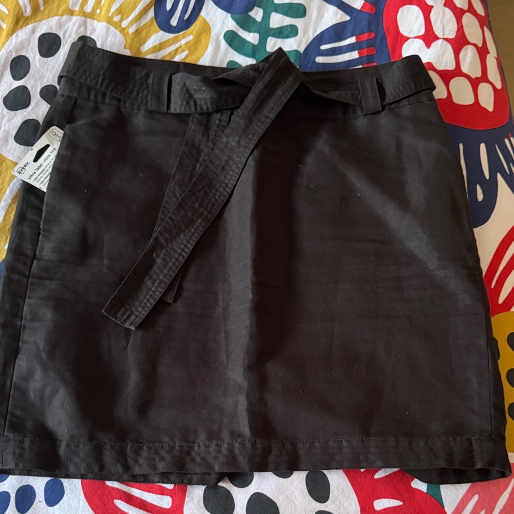 Banana Republic Black Midi Skirt